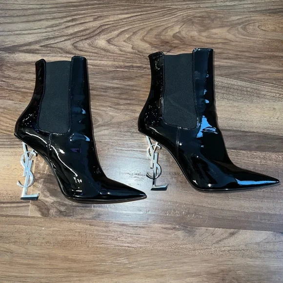 Saint Laurent | Shoes | Saint Laurent Opyum1 Ysl Heel | Poshmark